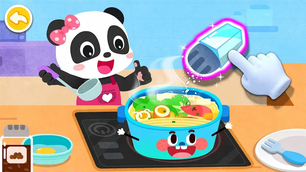 Baby Panda's Kitchen Party [МОД: Все открыто, Дополнительные деньги и Меню MOD] Screenshot 3