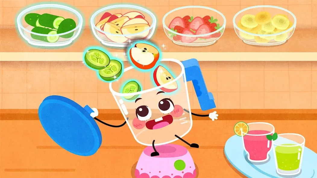 Baby Panda's Kitchen Party [МОД: Все открыто, Дополнительные деньги и Меню MOD] Screenshot 4