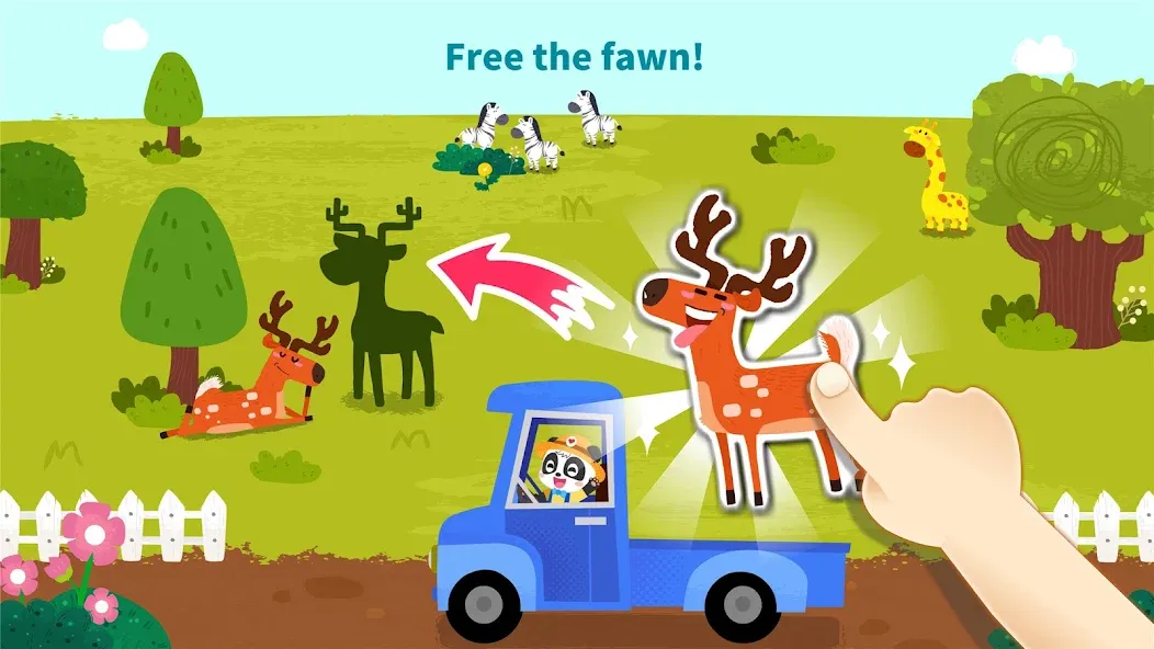Baby Panda: Care for animals [МОД: Бесконечные деньги, Монеты и Мега MOD] Screenshot 5