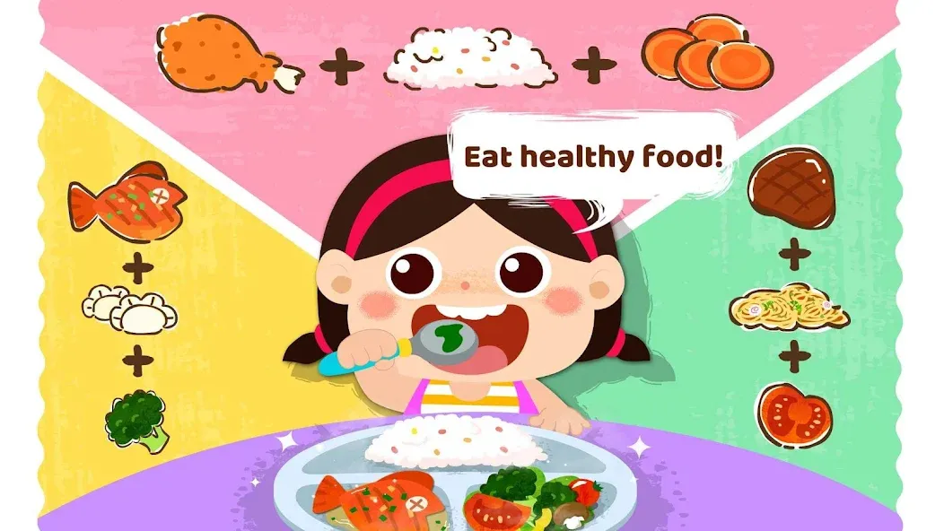 Baby Panda's Daily Habits [МОД: Много денег, Монет и Все открыто] Screenshot 2