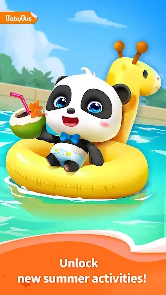 Talking Baby Panda-Virtual Pet [МОД: Много денег, Монет и Все открыто] Screenshot 1