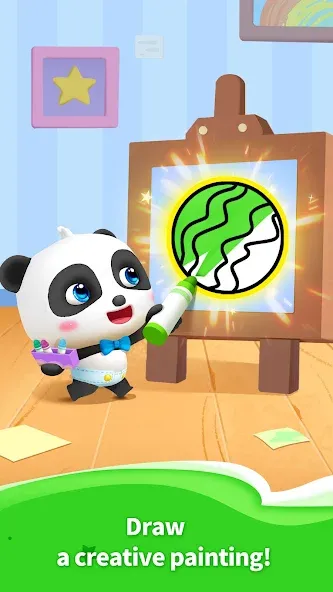 Talking Baby Panda-Virtual Pet [МОД: Много денег, Монет и Все открыто] Screenshot 5