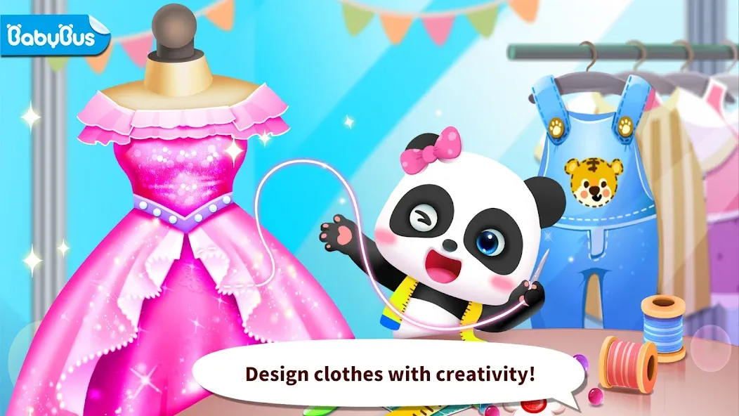 Baby Panda's Fashion Dress Up [МОД: Много монет, Открытые уровни и Мега MOD] Screenshot 2