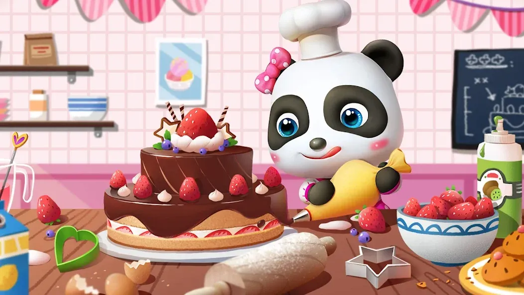 Baby Panda World: Kids Games [МОД: Меню, Бесконечные монеты и Открытые уровни] Screenshot 5