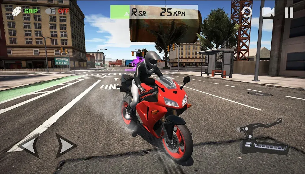 Ultimate Motorcycle Simulator (Ультимативный Мотоциклетный Симулятор) [МОД: Деньги, Монеты и Меню MOD] Screenshot 1