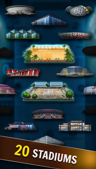 Volleyball Championship (Волейбольный чемпионат) [МОД: Деньги, Монеты и Меню MOD] Screenshot 5