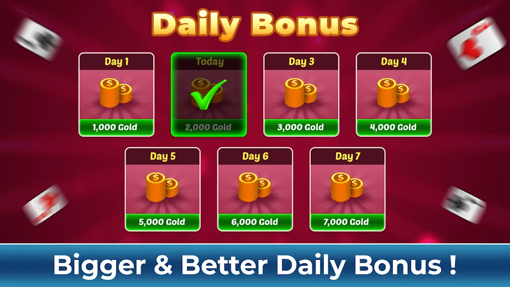 Tonk Rummy Card Game (Тонк Рамми карточная игра) [МОД: Меню, Бесконечные монеты и Открытые уровни] Screenshot 3