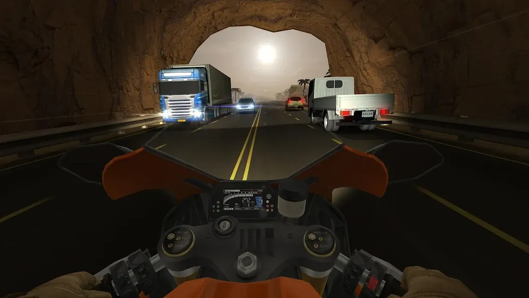 Traffic Rider (Трафик Райдер) [МОД: Бесконечные деньги, Монеты и Мега MOD] Screenshot 4