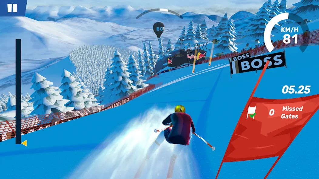 Ski Challenge (Ски Челлендж) [МОД: Много денег, Монет и Все открыто] Screenshot 2