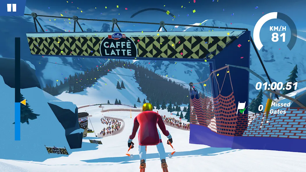 Ski Challenge (Ски Челлендж) [МОД: Много денег, Монет и Все открыто] Screenshot 4
