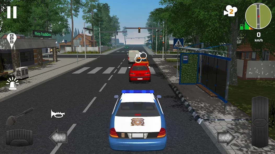Police Patrol Simulator (Полицейский патрульный симулятор) [МОД: Много денег, Монет и Все открыто] Screenshot 2