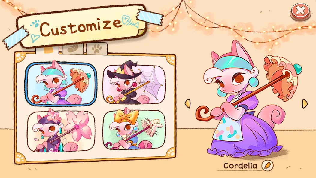Campfire Cat Cafe (Кэмпфайр Кэт Кафе) [МОД: Много монет, Открытые уровни и Мега MOD] Screenshot 3