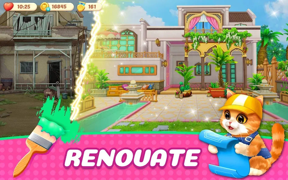 Kitten Match (Киттен Матч) [МОД: Деньги, Монеты и Меню MOD] Screenshot 3