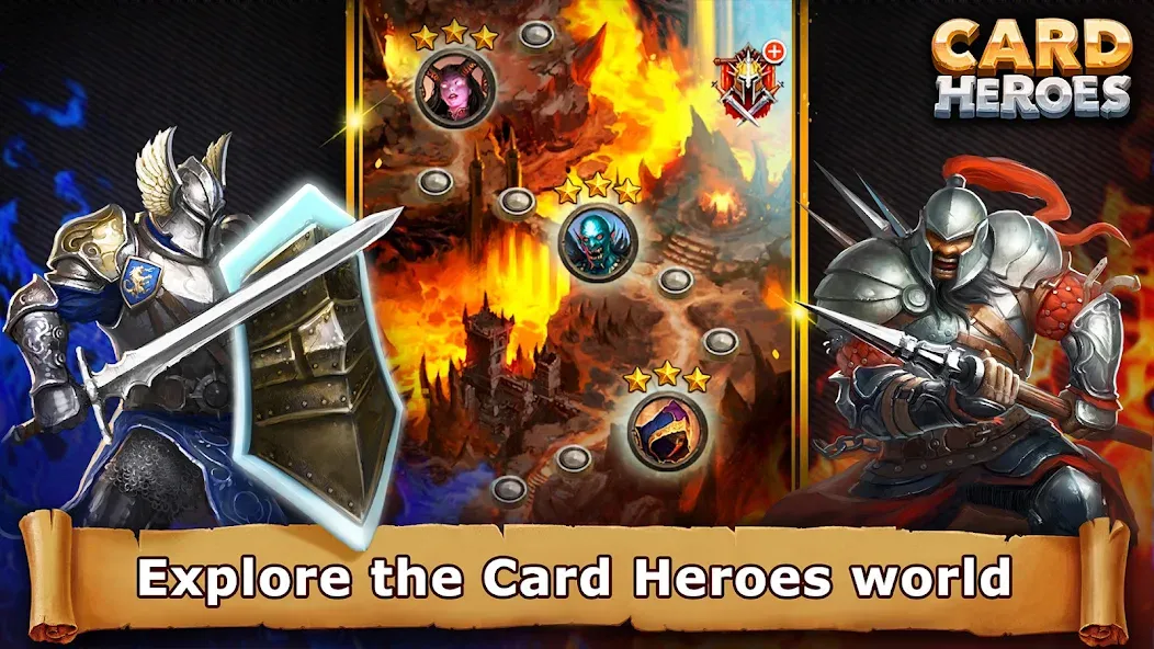Card Heroes: TCG/CCG deck Wars (Кард Хироес) [МОД: Много денег, Монет и Все открыто] Screenshot 3