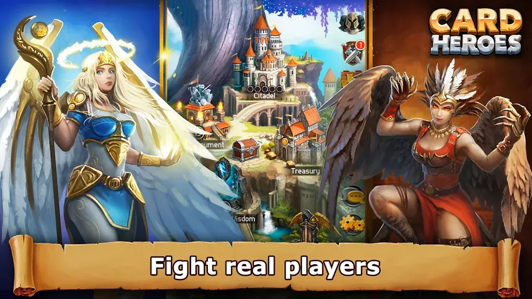 Card Heroes: TCG/CCG deck Wars (Кард Хироес) [МОД: Много денег, Монет и Все открыто] Screenshot 5