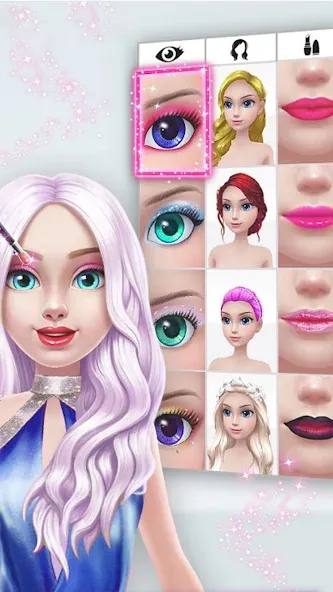 Fashion Makeover Stylist Game [МОД: Все открыто, Дополнительные деньги и Меню MOD] Screenshot 4