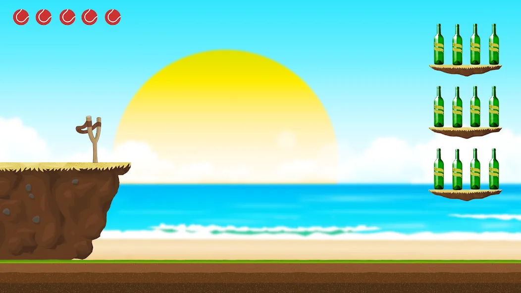 Hit Bottles Knock Down 2 [МОД: Много денег, Монет и Все открыто] Screenshot 1