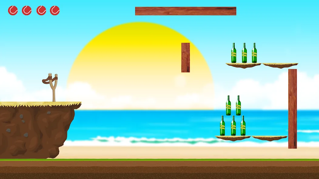 Hit Bottles Knock Down 2 [МОД: Много денег, Монет и Все открыто] Screenshot 4