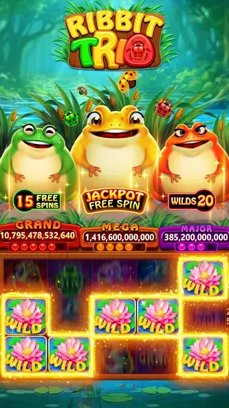 Fat Cat Casino - Slots Game (Фэт Кэт Казино) [МОД: Меню, Бесконечные монеты и Открытые уровни] Screenshot 5