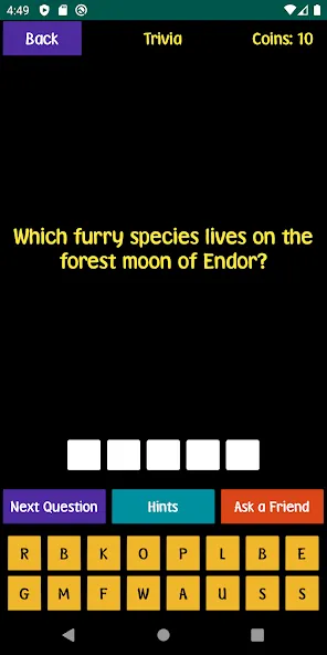 Quiz For SW Fans (Квиз для фанатов ЗВЗ) [МОД: Много монет, Открытые уровни и Мега MOD] Screenshot 3