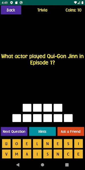Quiz For SW Fans (Квиз для фанатов ЗВЗ) [МОД: Много монет, Открытые уровни и Мега MOD] Screenshot 5