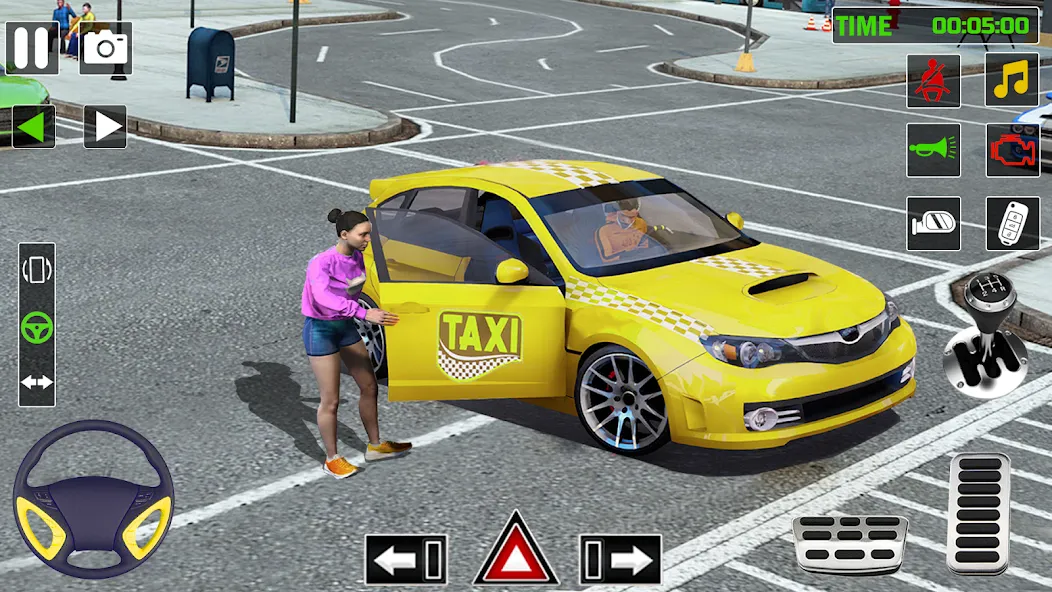 City Taxi Games-Taxi Car Games (Сити Такси Игры) [МОД: Все открыто, Дополнительные деньги и Меню MOD] Screenshot 2