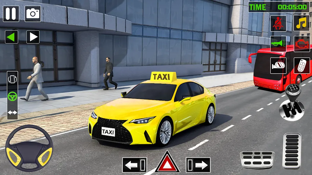 City Taxi Games-Taxi Car Games (Сити Такси Игры) [МОД: Все открыто, Дополнительные деньги и Меню MOD] Screenshot 3
