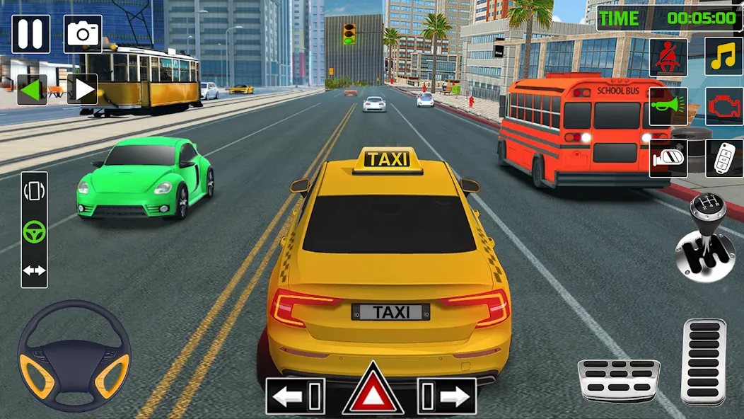 City Taxi Games-Taxi Car Games (Сити Такси Игры) [МОД: Все открыто, Дополнительные деньги и Меню MOD] Screenshot 4