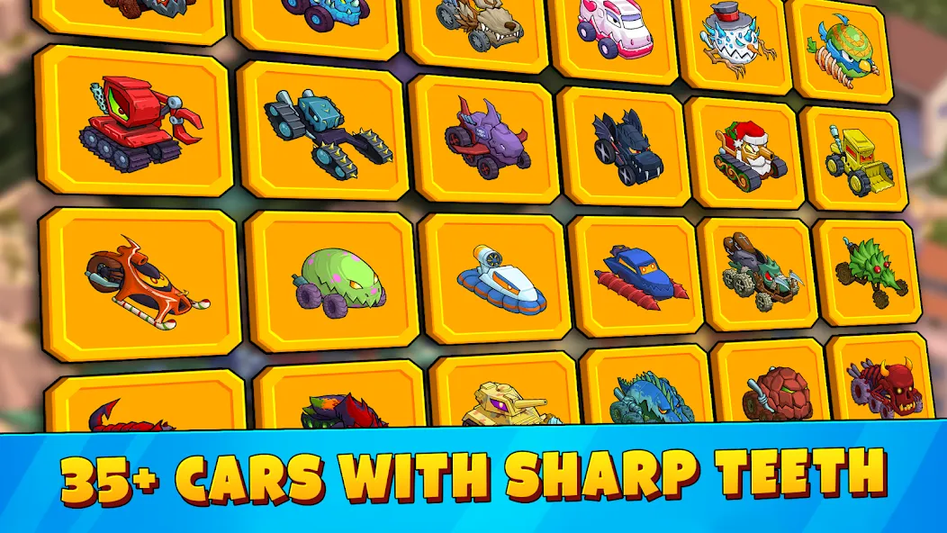 Car Eats Car 3 Hill Climb Race (Кар Ейтс Кар 3) [МОД: Деньги, Монеты и Меню MOD] Screenshot 3