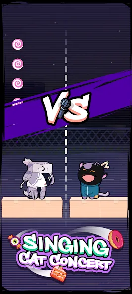 Singing Cat Concert (ФНФ Дует Пет) [МОД: Деньги, Монеты и Меню MOD] Screenshot 1