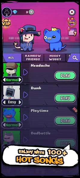 Singing Cat Concert (ФНФ Дует Пет) [МОД: Деньги, Монеты и Меню MOD] Screenshot 5