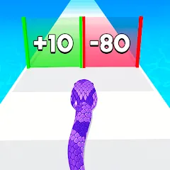 Скачать Snake Run Race・3D Running Game (Снейк Ран Рейс) [МОД: Деньги, Монеты и Меню MOD] | Взлом Snake Run Race・3D Running Game на Андроид
