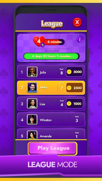 Tonk - Classic Card Game (Тонк) [МОД: Меню, Бесконечные монеты и Открытые уровни] Screenshot 4