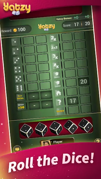 Yatzy - Offline Dice Games (Ятзи) [МОД: Много монет, Открытые уровни и Мега MOD] Screenshot 2