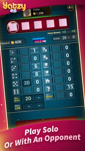 Yatzy - Offline Dice Games (Ятзи) [МОД: Много монет, Открытые уровни и Мега MOD] Screenshot 3