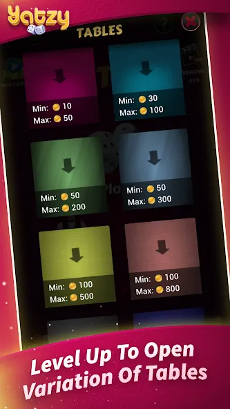 Yatzy - Offline Dice Games (Ятзи) [МОД: Много монет, Открытые уровни и Мега MOD] Screenshot 5