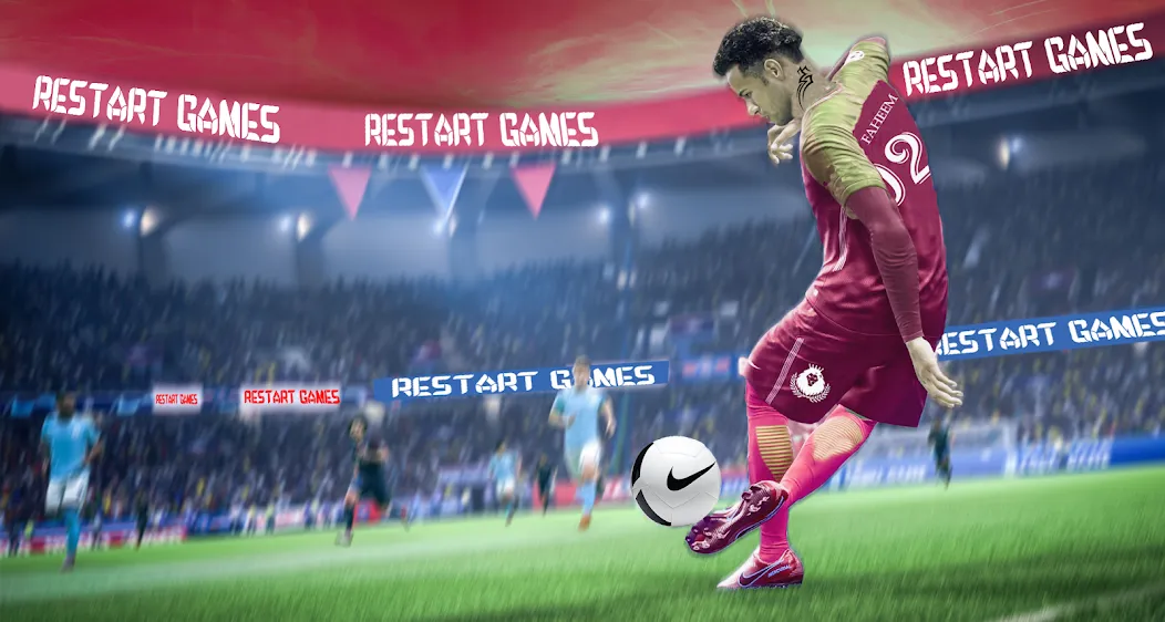 Soccer Kick Football Champion [МОД: Бесконечные деньги, Монеты и Мега MOD] Screenshot 1