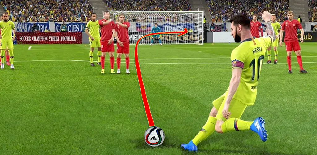 Soccer Kick Football Champion [МОД: Бесконечные деньги, Монеты и Мега MOD] Screenshot 3
