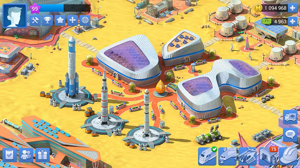 Megapolis: City Building Sim (Мегаполис) [МОД: Все открыто, Дополнительные деньги и Меню MOD] Screenshot 2