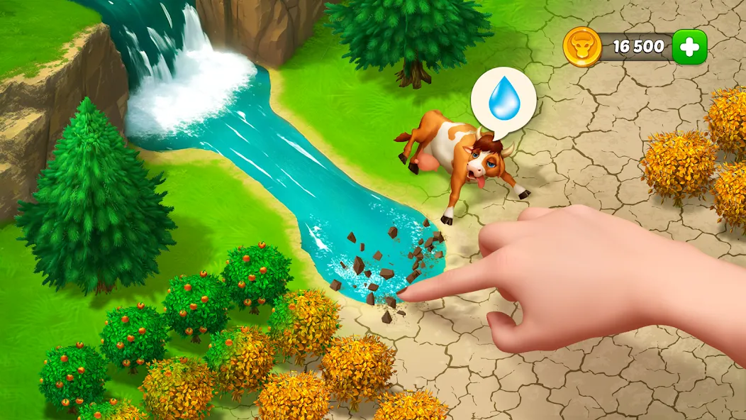 Wild West: Farm Town Build (Уайлд Вест) [МОД: Бесконечные деньги, Монеты и Мега MOD] Screenshot 2
