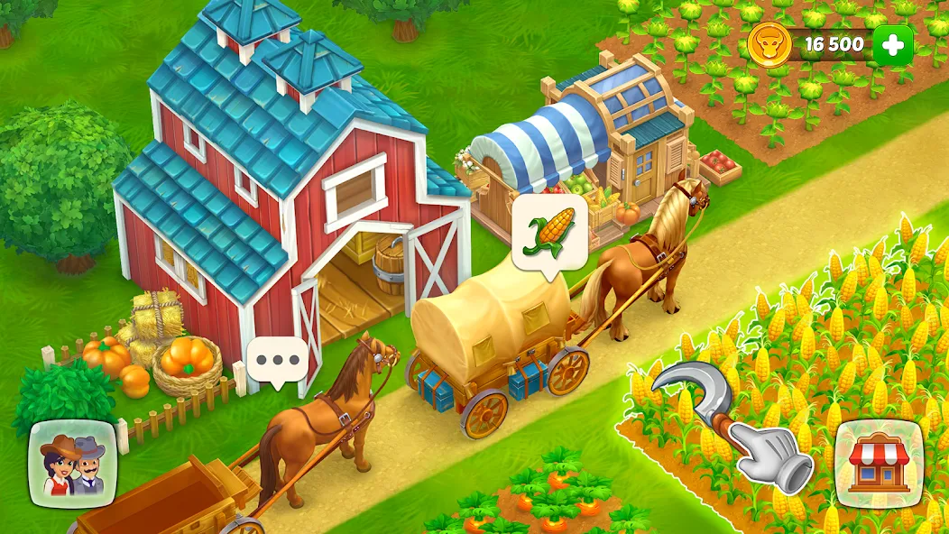Wild West: Farm Town Build (Уайлд Вест) [МОД: Бесконечные деньги, Монеты и Мега MOD] Screenshot 5
