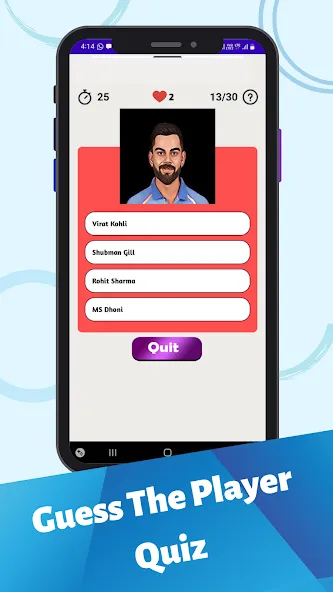Cricket Quiz Game (Крикет Викторина Т20) [МОД: Много монет, Открытые уровни и Мега MOD] Screenshot 1
