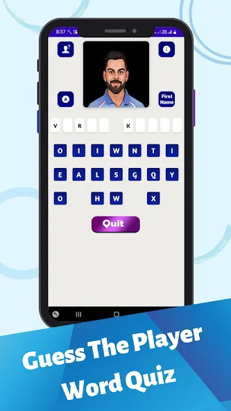 Cricket Quiz Game (Крикет Викторина Т20) [МОД: Много монет, Открытые уровни и Мега MOD] Screenshot 2