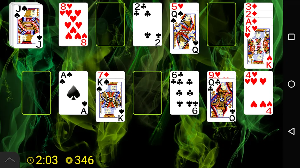 All In a Row Solitaire (Ол ин э Роу Солитер) [МОД: Бесконечные деньги, Монеты и Мега MOD] Screenshot 1