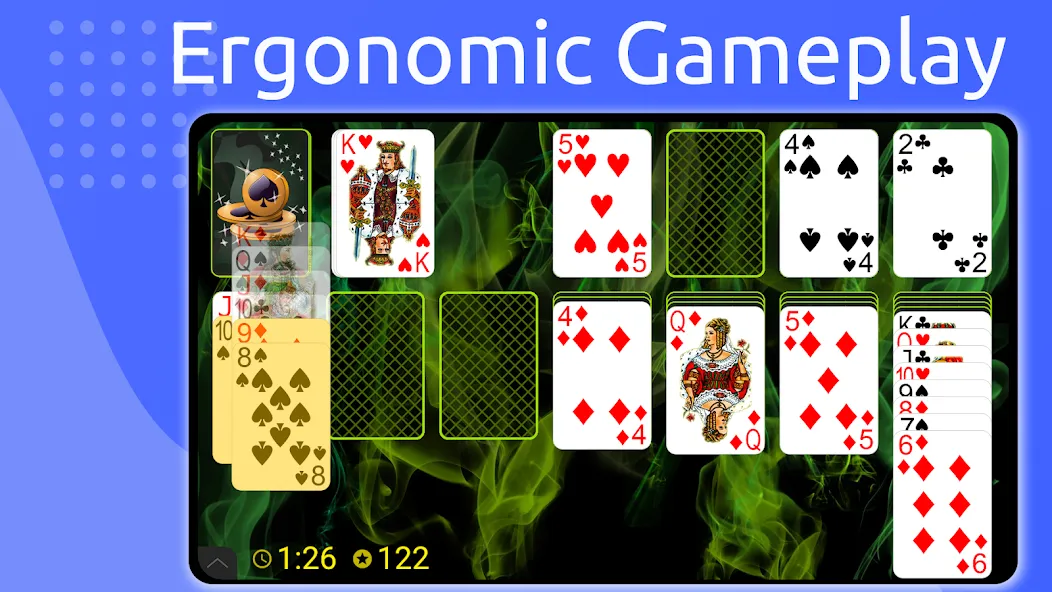 Solitaire [МОД: Все открыто, Дополнительные деньги и Меню MOD] Screenshot 1