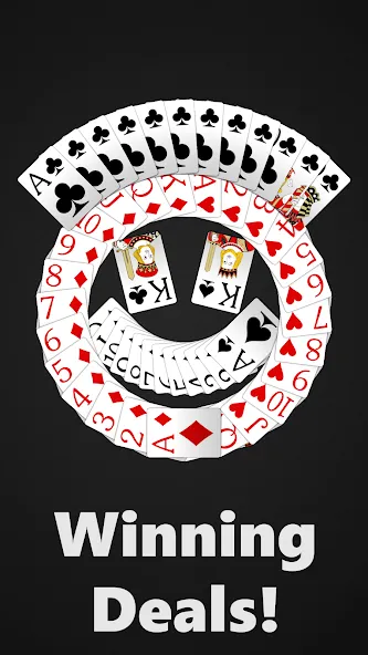 Solitaire - Classic Card Games (Солитер) [МОД: Меню, Бесконечные монеты и Открытые уровни] Screenshot 4
