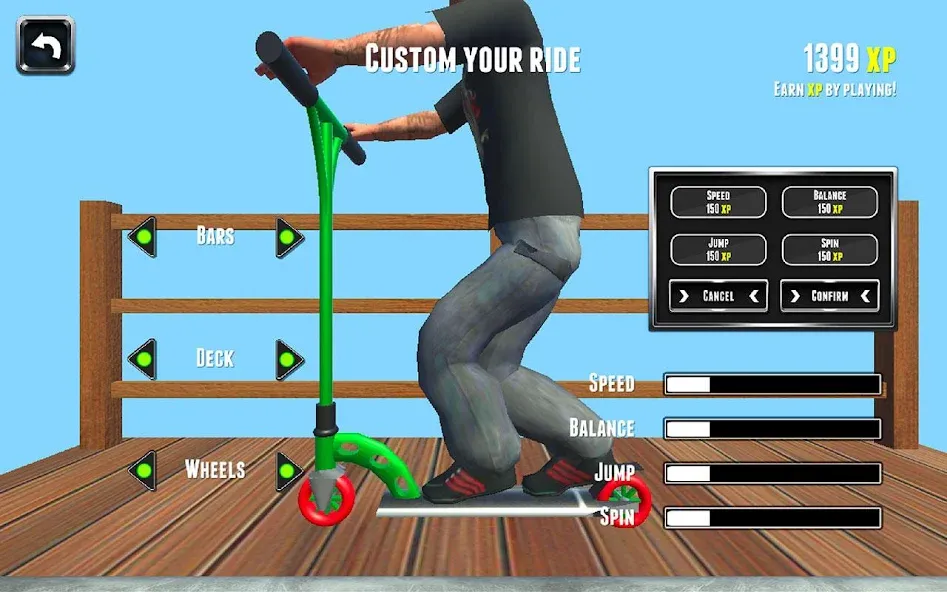 Scooter X (Скутер Икс) [МОД: Бесконечные деньги, Монеты и Мега MOD] Screenshot 4
