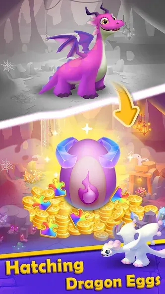 Solitaire Dragons [МОД: Много монет, Открытые уровни и Мега MOD] Screenshot 5
