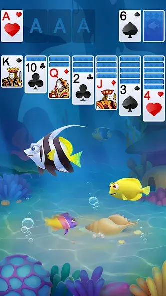 Solitaire [МОД: Много денег, Монет и Все открыто] Screenshot 4
