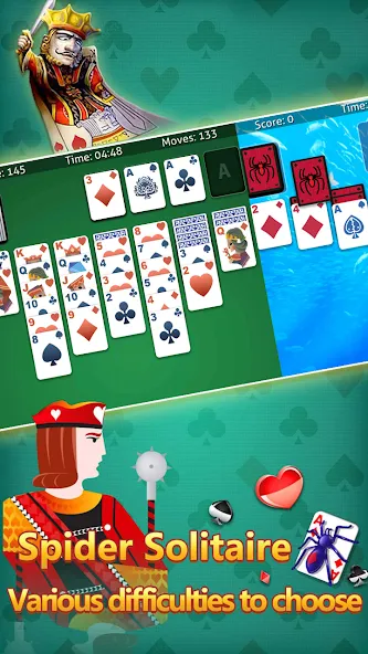 klondike solitaire :card shark [МОД: Бесконечные деньги, Монеты и Мега MOD] Screenshot 1